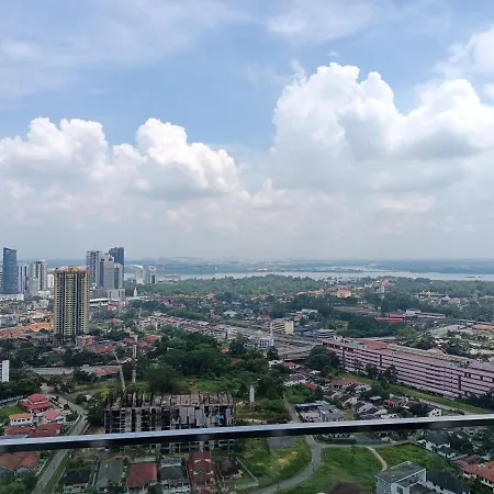 Pinnacle Tower Johor Bahru 3 Bed 2 Bath Exterior photo