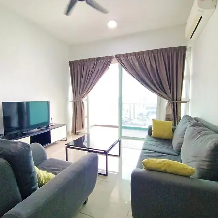 Pinnacle Tower Johor Bahru 3 Bed 2 Bath Exterior photo